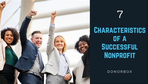 characteristics of successful nonprofit organizations